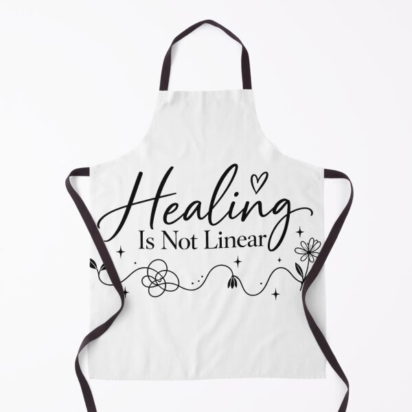 Item preview, Healing Is Not Linear – Mental Health & Self Love Inspirational Quote designed and sold by Sanika arts .