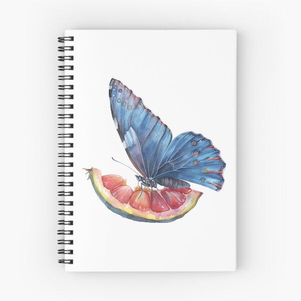 Item preview, Blue Butterfly | Elegant Nature Aesthetic Art designed and sold by Mandayartstudio.