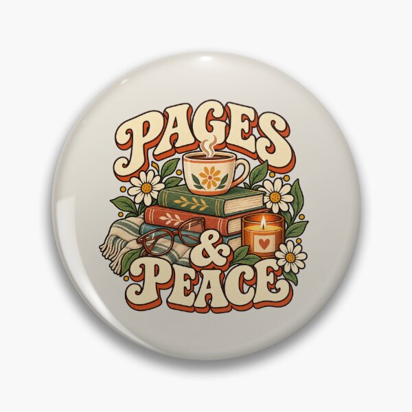 Item preview, Pages and Peace Cozy Reading Design designed and sold by Mostafa Studio.
