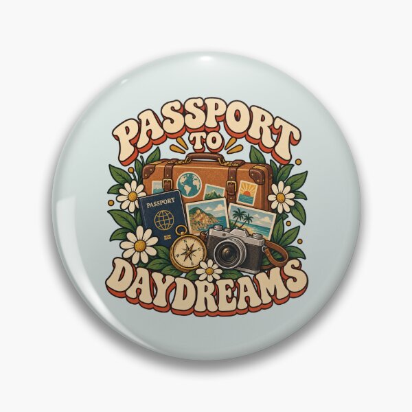 Item preview, Passport to Daydreams Retro Travel Design designed and sold by Mostafa Studio.