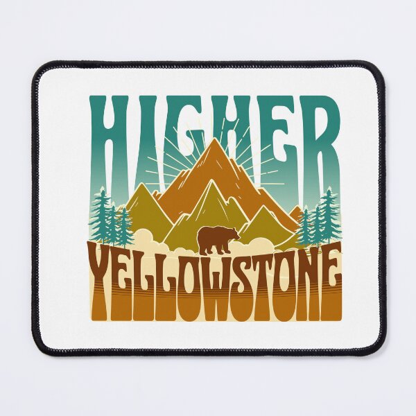 Item preview, Yellowstone National State Park Classic T-shirt Sticker designed and sold by ThinkNature!.