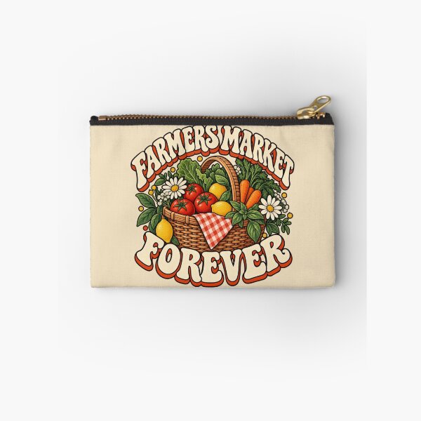 Item preview, Farmers Market Forever Retro Produce Design designed and sold by Mostafa Studio.