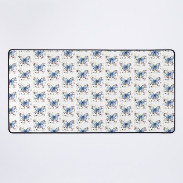 Item preview, Blue Butterfly | Elegant Nature Aesthetic Art designed and sold by Mandayartstudio.