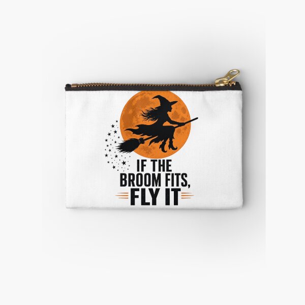 Item preview, If the Broom Fits Fly It Witch Moon designed and sold by Hermits-Loft.