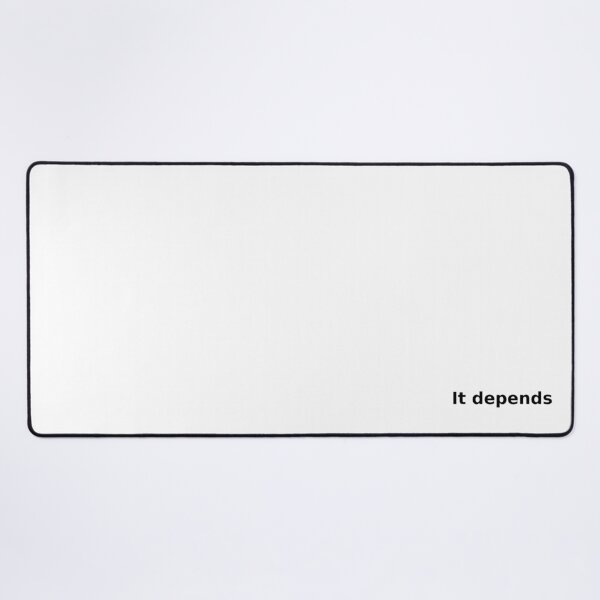 Item preview, It depends designed and sold by LEMOSO.