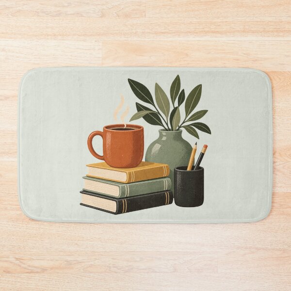 Item preview, Cozy Reading Corner Vintage Study Aesthetic designed and sold by Mostafa Studio.
