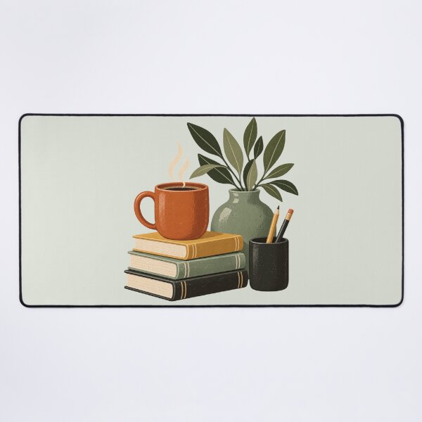 Item preview, Cozy Reading Corner Vintage Study Aesthetic designed and sold by Mostafa Studio.