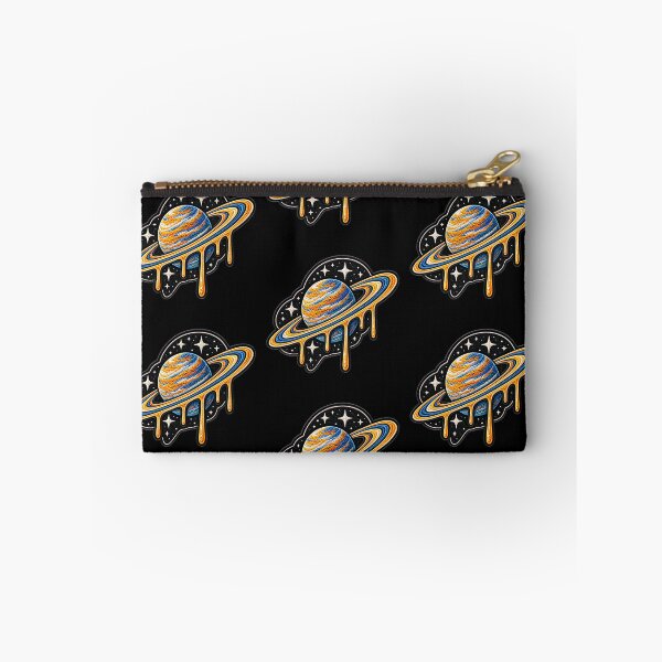 Item preview, Melting Saturn – Retro Cosmic Space Planet Art designed and sold by Abidel.