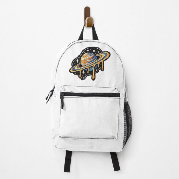 Item preview, Melting Saturn – Retro Cosmic Space Planet Art designed and sold by Abidel.