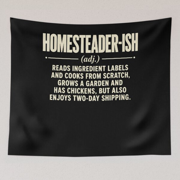 Item preview, Homesteader Homesteading designed and sold by smiadraspi.