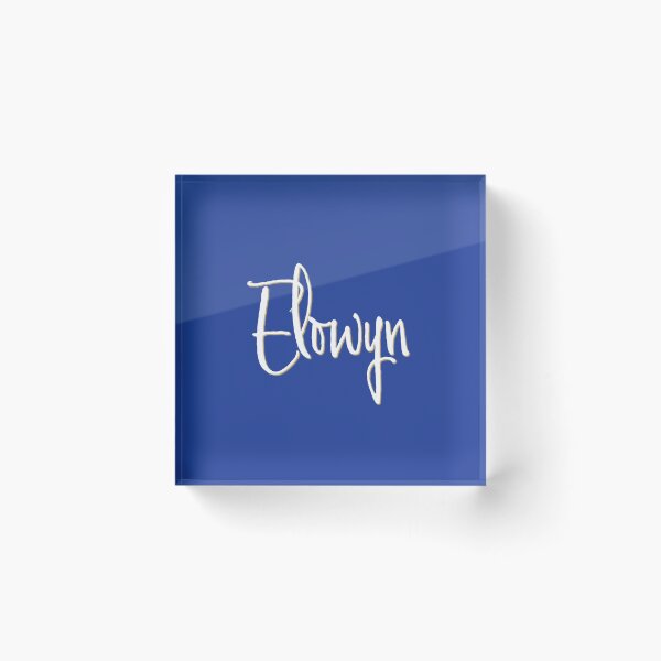 Item preview, ELOWYN personalized type design designed and sold by CharlottePlaceArt.