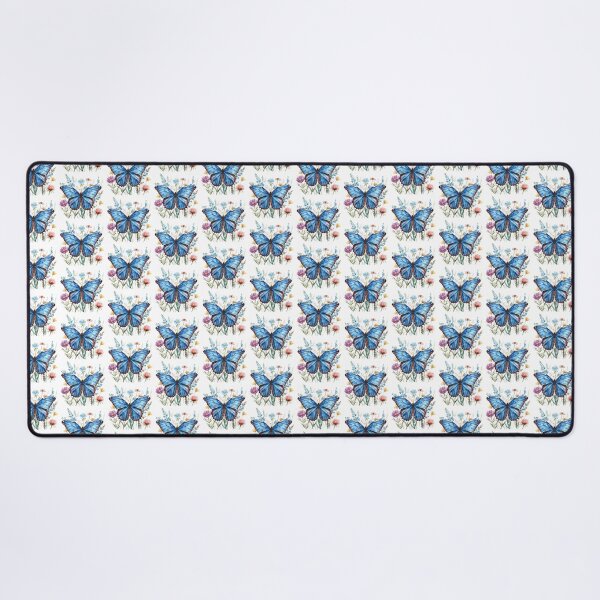 Item preview, Blue Butterfly | Elegant Nature Aesthetic Art designed and sold by Mandayartstudio.