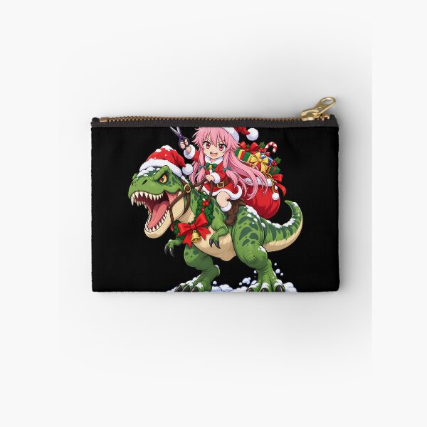 Item preview, Yuno Gasai Future Diary Christmas T Rex Ride designed and sold by SolenneAzur.