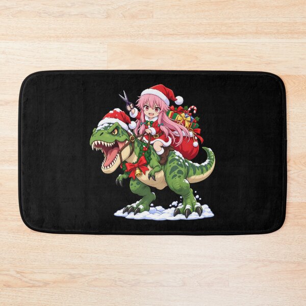 Item preview, Yuno Gasai Future Diary Christmas T Rex Ride designed and sold by SolenneAzur.