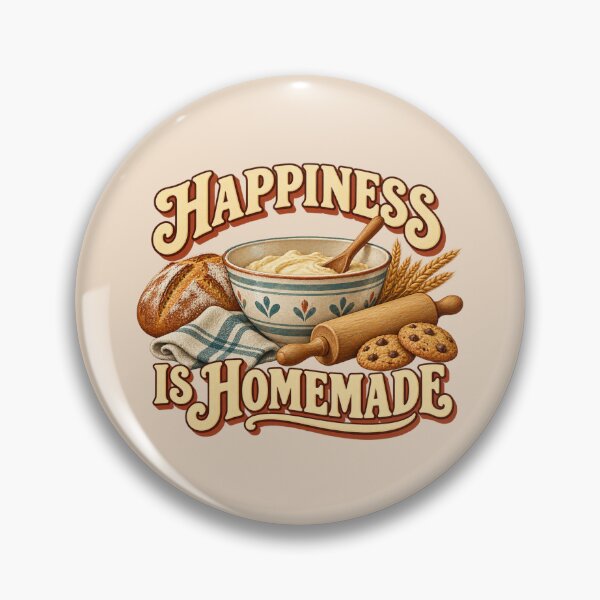 Item preview, Happiness Is Homemade Vintage Baking designed and sold by Mostafa Studio.