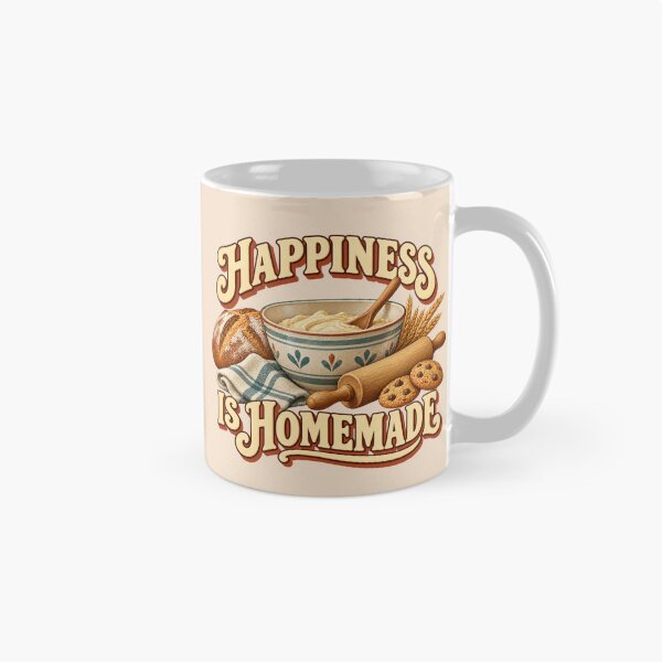 Item preview, Happiness Is Homemade Vintage Baking designed and sold by Mostafa Studio.