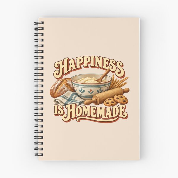 Item preview, Happiness Is Homemade Vintage Baking designed and sold by Mostafa Studio.