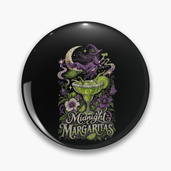 Item preview, Midnight Margarita Halloween Witch Cocktail Drinking  designed and sold by PladypooZztrt.