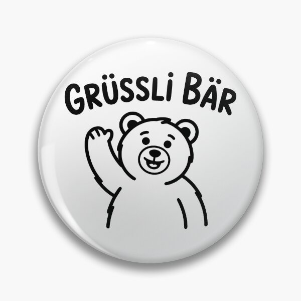 Item preview, Grüsslibär – süßer Bär Wortspiel Grizzlybär Gruß designed and sold by LoFizzy.
