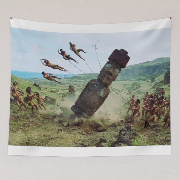 Item preview, Easter Island Mishap.. designed and sold by Harold122Jade.