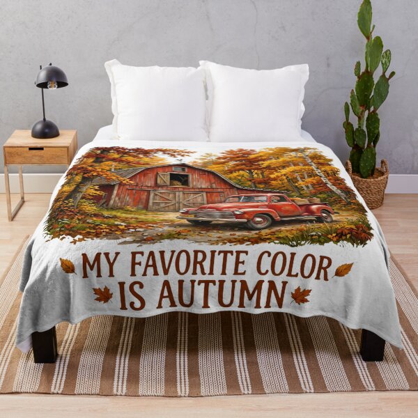 Item preview, My Favorite Color is Autumn designed and sold by The She Shed.