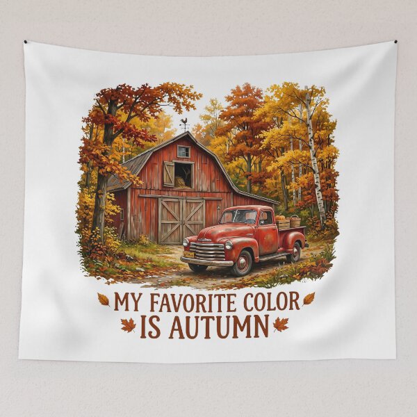 Item preview, My Favorite Color is Autumn designed and sold by The She Shed.