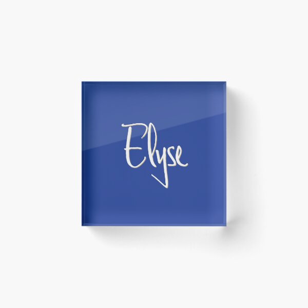 Item preview, ELYSE personalized type design designed and sold by CharlottePlaceArt.