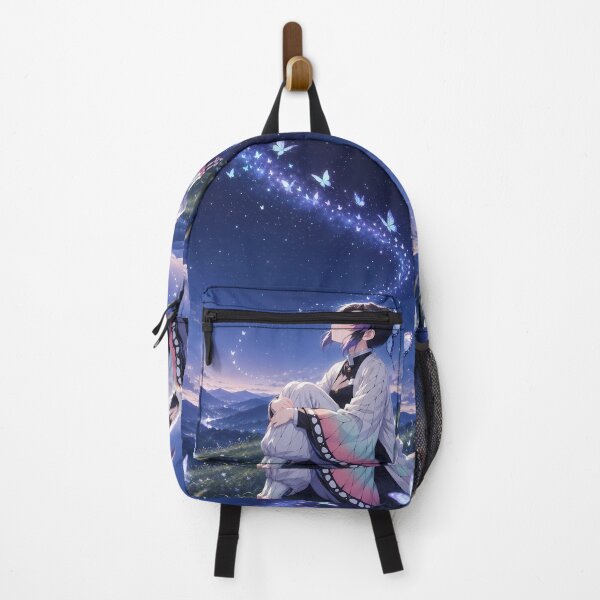 Item preview, Shinobu Kocho Demon Slayer Starry Butterfly Mountain designed and sold by SolenneAzur.