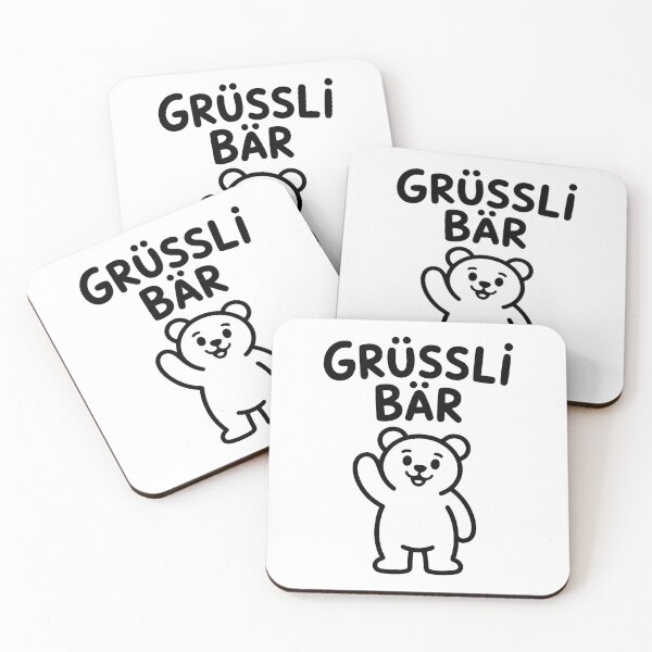 Item preview, Grüsslibär – süßer Bär Wortspiel Grizzlybär Gruß designed and sold by LoFizzy.