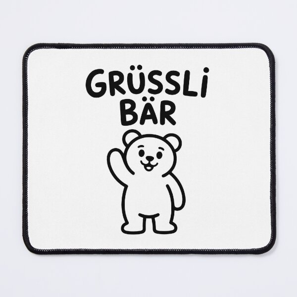 Item preview, Grüsslibär – süßer Bär Wortspiel Grizzlybär Gruß designed and sold by LoFizzy.