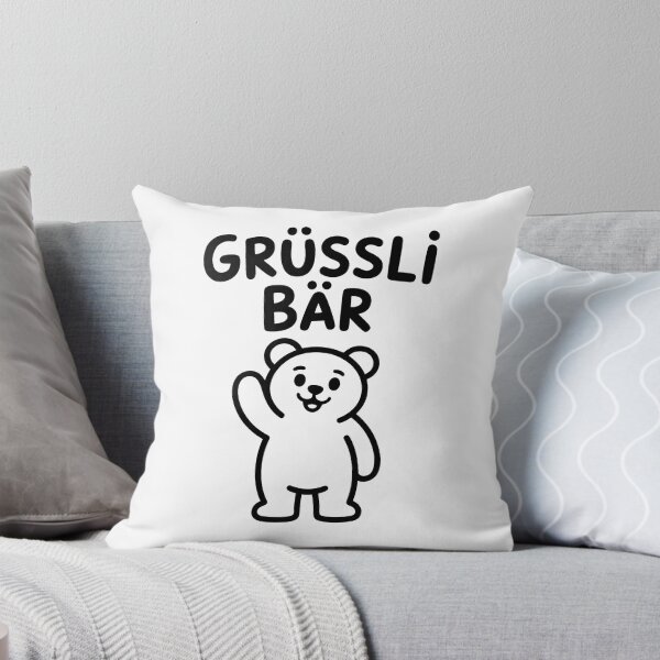 Item preview, Grüsslibär – süßer Bär Wortspiel Grizzlybär Gruß designed and sold by LoFizzy.