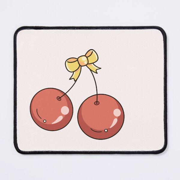 Item preview, Hand Drawn Cute Cherry Ribbon Vector designed and sold by Porpor Artwork.
