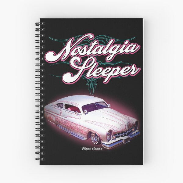 Item preview, 1950 Mercury Nostalgia Sleeper Chopped with text - Lowrider, Kustom, Hot Rod, Muscle Car designed and sold by Elegant Customs.