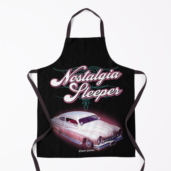 Item preview, 1950 Mercury Nostalgia Sleeper Chopped with text - Lowrider, Kustom, Hot Rod, Muscle Car designed and sold by Elegant Customs.
