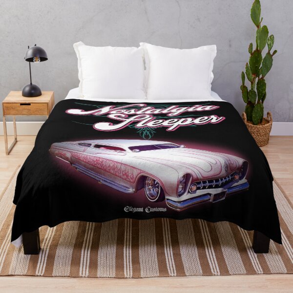 Item preview, 1950 Mercury Nostalgia Sleeper Chopped with text - Lowrider, Kustom, Hot Rod, Muscle Car designed and sold by Elegant Customs.