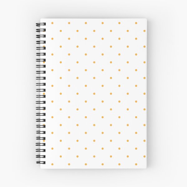 Item preview, White and Mustard Yellow Polka Dot Pattern – Retro Minimalist Style designed and sold by DaisyHouse.
