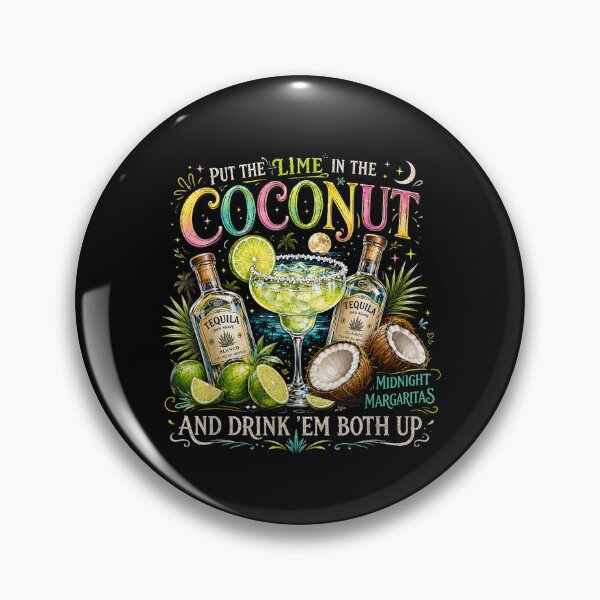 Item preview,  Put The Lime in The Coconut Retro Margaritas Celestial Beach designed and sold by PladypooZztrt.