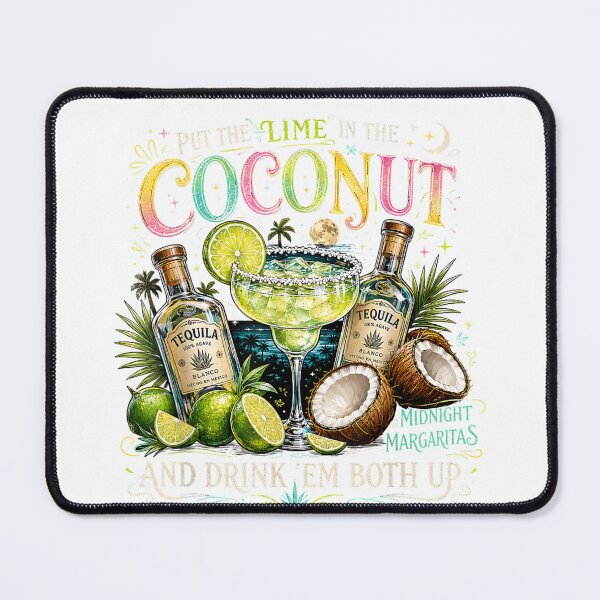 Item preview,  Put The Lime in The Coconut Retro Margaritas Celestial Beach designed and sold by PladypooZztrt.