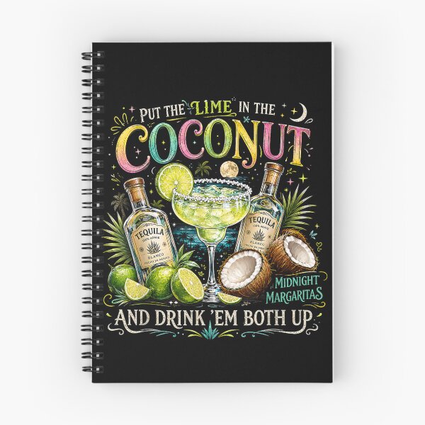 Item preview,  Put The Lime in The Coconut Retro Margaritas Celestial Beach designed and sold by PladypooZztrt.