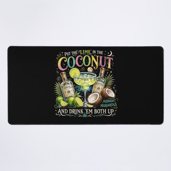 Item preview,  Put The Lime in The Coconut Retro Margaritas Celestial Beach designed and sold by PladypooZztrt.