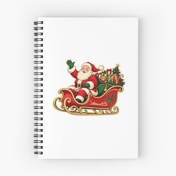 Item preview, Santa Claus Christmas Sleigh Gifts Teddy Bear designed and sold by naruto4925.