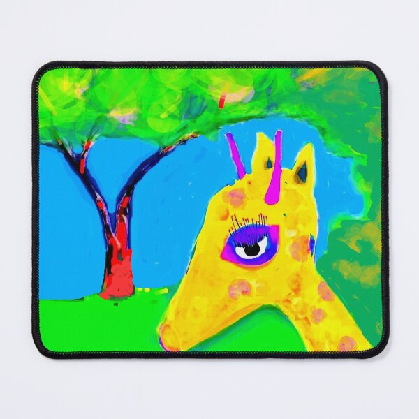 Item preview, Giraffe in an acacia grove designed and sold by Carol Ames .