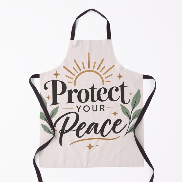 Item preview, Protect Your Peace – Self Care, Mental Wellness & Positive Mindset Quote designed and sold by Sanika arts .