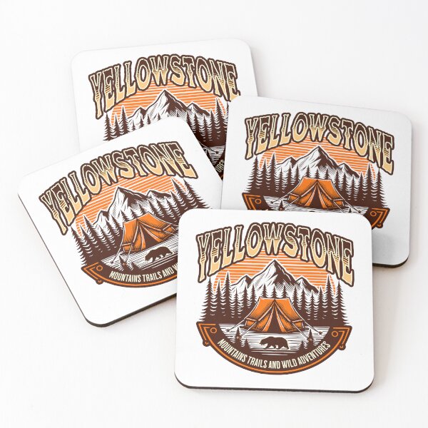 Item preview, Yellowstone National State Park Classic T-shirt Sticker designed and sold by ThinkNature!.