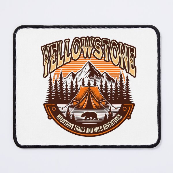 Item preview, Yellowstone National State Park Classic T-shirt Sticker designed and sold by ThinkNature!.