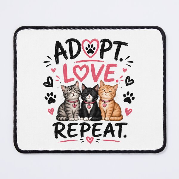 Item preview, Adopt love repeat designed and sold by nimmitrends.