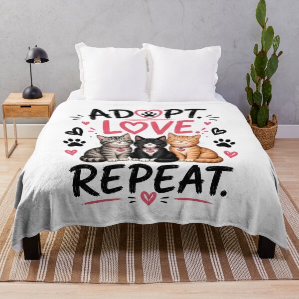 Item preview, Adopt love repeat designed and sold by nimmitrends.