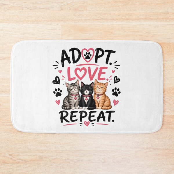 Item preview, Adopt love repeat designed and sold by nimmitrends.