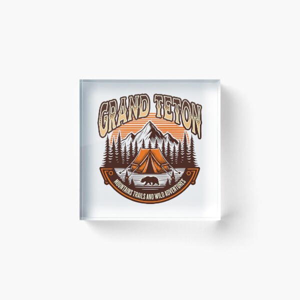 Item preview, Grand Teton National State Park Classic T-shirt Sticker designed and sold by ThinkNature!.