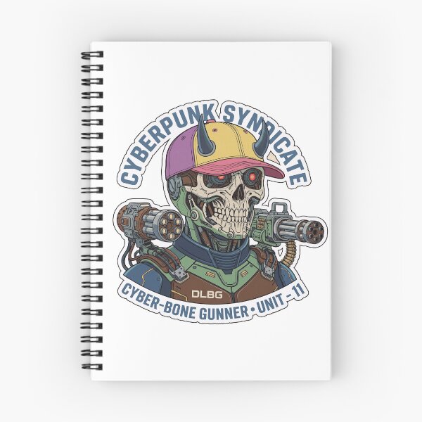 Item preview, Cyberpunk Syndicate - Cyber - Bone Gunner (Unit 11) Cyberpunk Art by DLBG  designed and sold by DLBG-STORE.